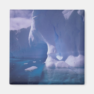 Imã Antártida. Paisagens de gelo da Antártica 3
