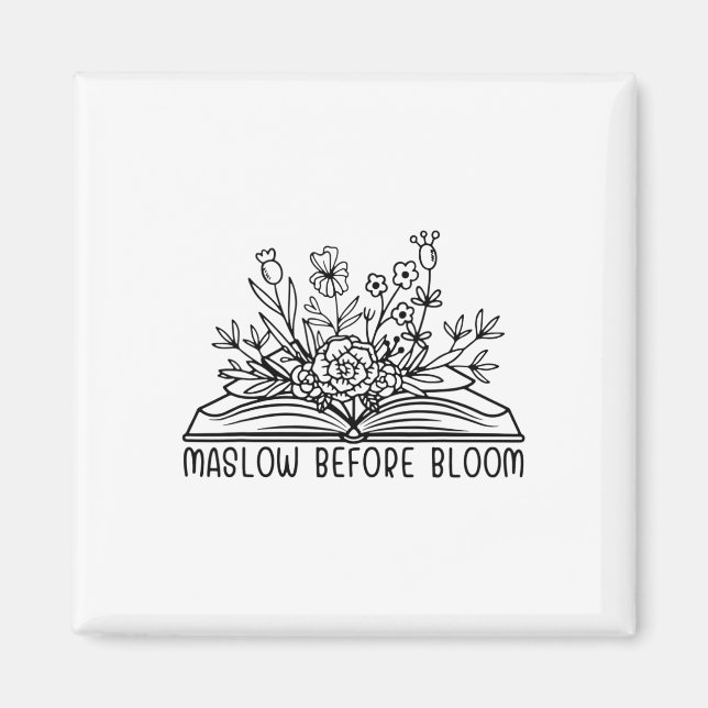 Imã Antes da Bloom Mental Health Floral Sped Oferece M (Frente)