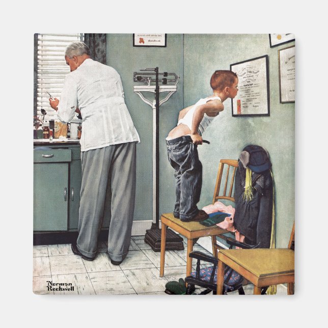 Imã Antes da Foto ou No Médico (Frente)