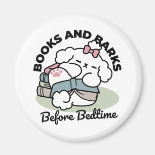 Imã Antes da hora de dormir com o meu pai - livro e cã