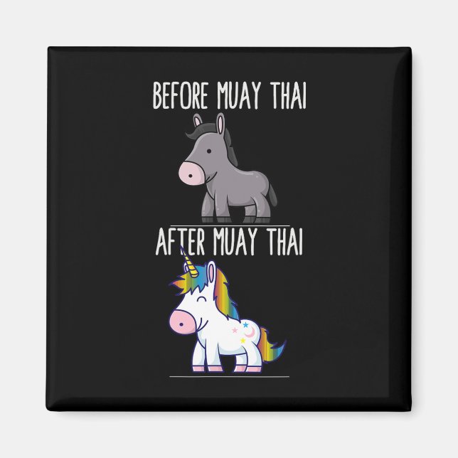 Imã Antes de Muay Thai Unicorn Combater Boxing (Frente)