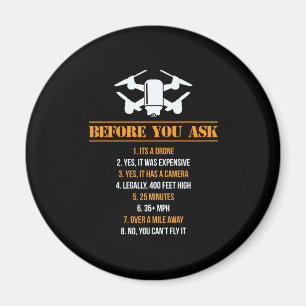 Imã Antes De Perguntar Piloto De Drone