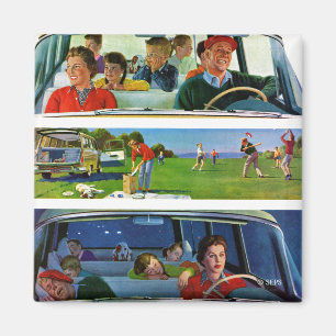 Imã Antes, durante & após do piquenique