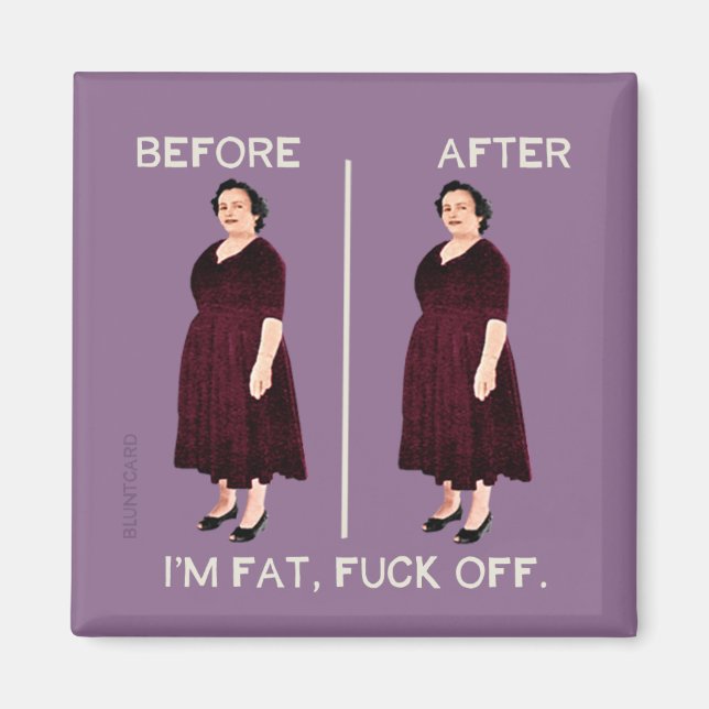 Imã Antes e depois, ainda bonito (Frente)