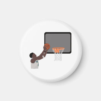 Imã Anthony Edwars coloca a bola no cesto