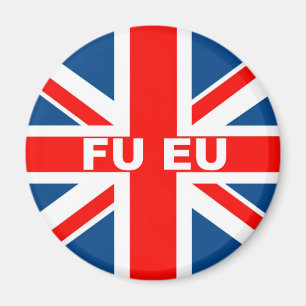 Imã Anti bandeira da UE Ingleses