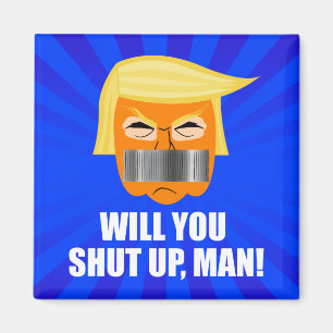 Imã Anti Donald Trump Tchau Don, Você Vai Cale A Boca