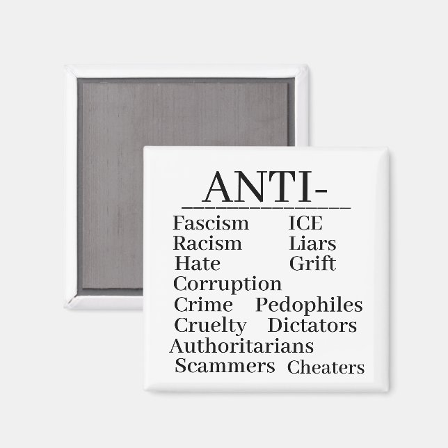 Imã Anti-Ímã (Front/Back)