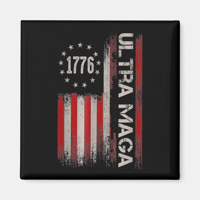 Imã Anti Joe Biden Ultra Maga O Retorno Do Excelente (Frente)