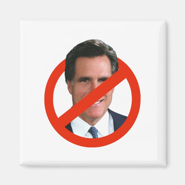 IMÃ ANTI MITT ROMNEY (Frente)