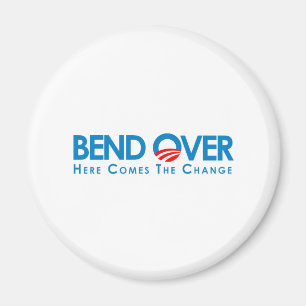 Imã Anti-Obama - curvatura sobre para a mudança