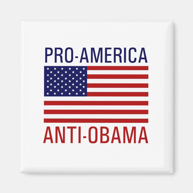 IMÃ ANTI-OBAMA PRO-AMERICANO (Frente)