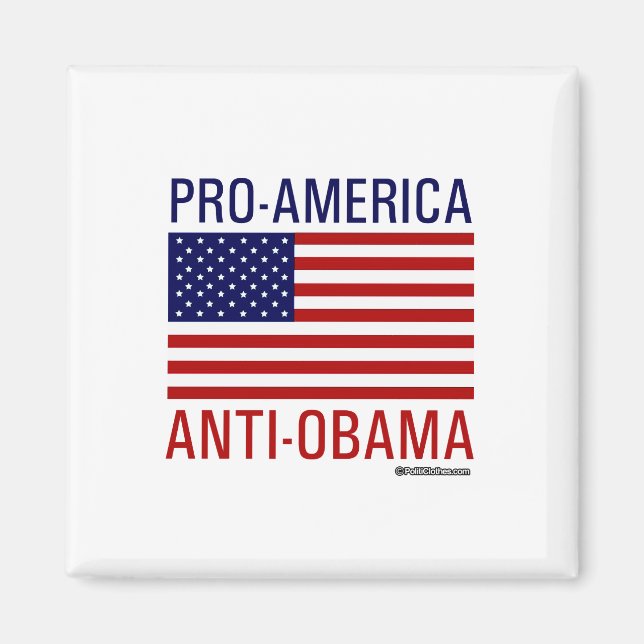 IMÃ ANTI-OBAMA PRO-AMERICANO (Frente)