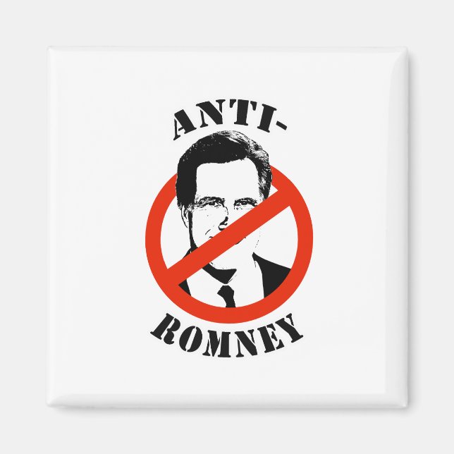 IMÃ ANTI-ROMNEY - (Frente)