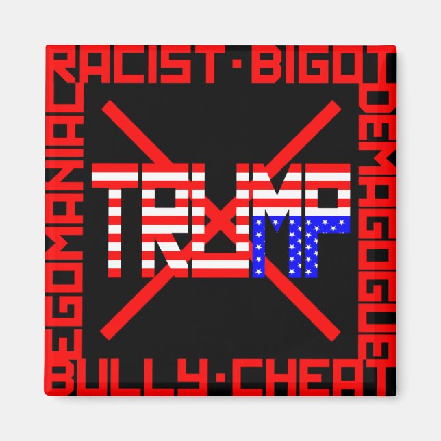 Imã Anti Trump (Frente)