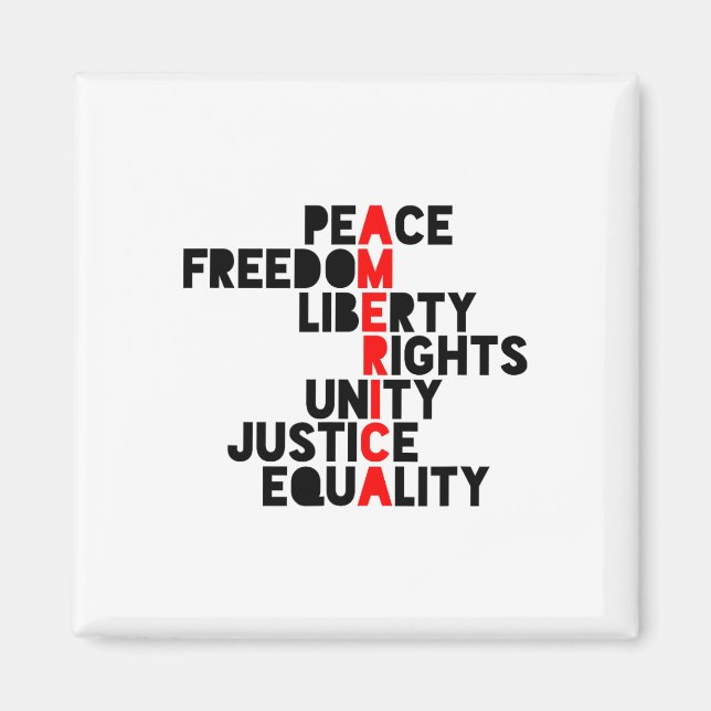 Imã Anti-trump America Significado1 (Frente)