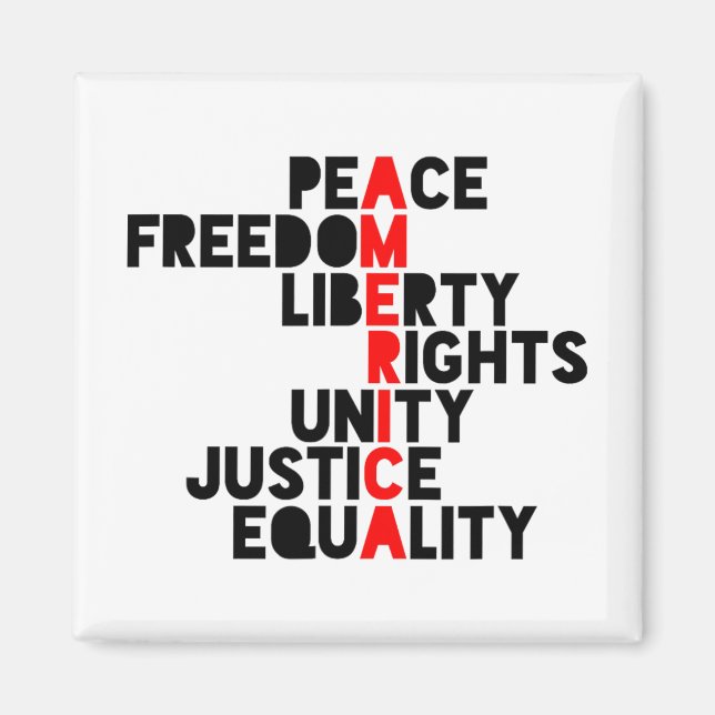 Imã Anti-trump America Significado1 (Frente)