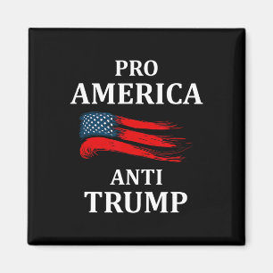 Imã Anti-Trump Anti-Trump 2024 American Usa Flag