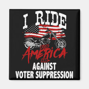 Imã Anti-Trump Biker Resiste Contra Supressão Eleitora