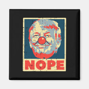 Imã Anti Trump Clowage Retro Impeach No Donald