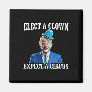 Imã Anti-trump Eleja Um Palhaço Espere Um Circo Divert