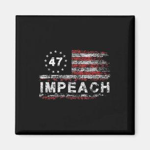 Imã Anti Trump Impeach 47 Trump 47th Presidente dos EU