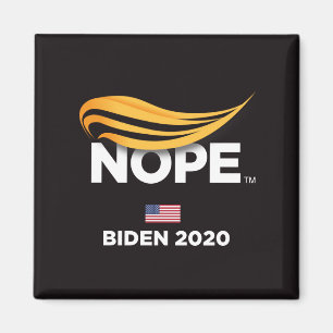 Imã Anti Trump, Trump Nope, Biden 2020