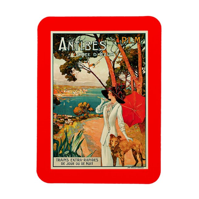 Ímã Antibes Cote d'Azur (Vertical)