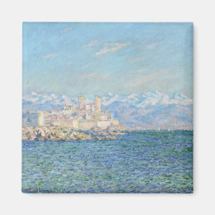 Imã Antibes, efeito da tarde - Claude Monet