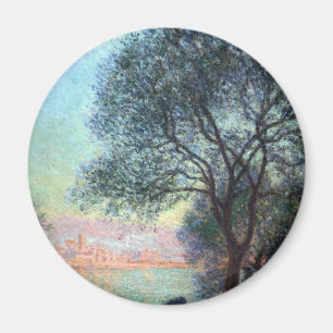 Imã Antibes pela Manhã por Claude Monet