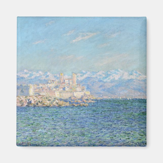 Imã Antibos, Efeito à Tarde - Claude Monet (Frente)