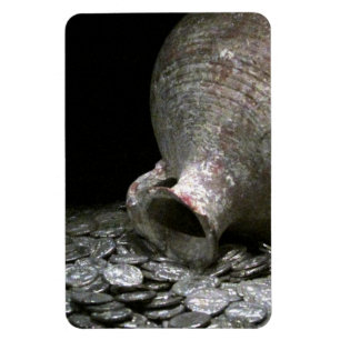 Ímã antiga arte de moedas
