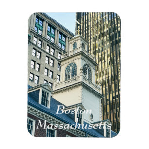 Ímã Antiga Casa Estadual em Boston, Massachusetts