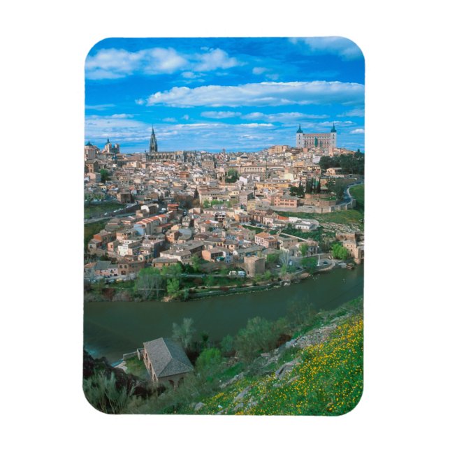 Ímã Antiga cidade de Toledo, Espanha. (Vertical)