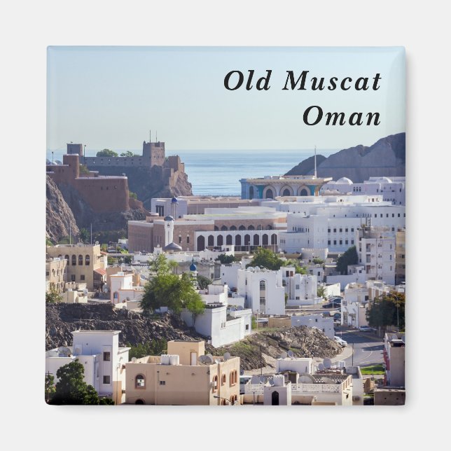 Imã Antiga cidade histórica original de Muscat - Omã (Frente)