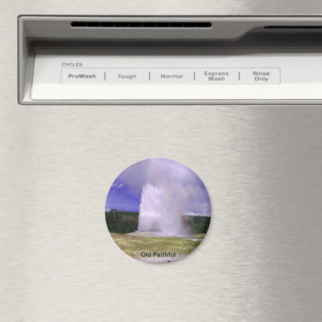 Imã Antiga fé no Parque Nacional de Yellowstone (In Situ (Dishwasher))