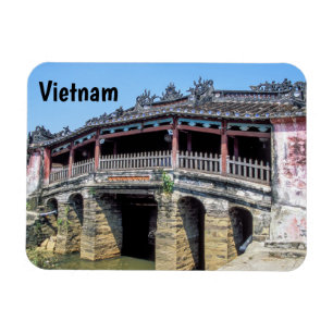 Ímã Antiga ponte coberta japonesa em Hoi An - Vietnã