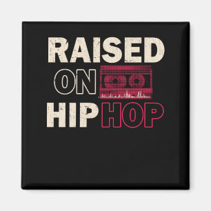 Imã Antiga Rap de Música Infância Vintage Hip Hop Ba