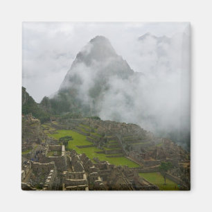 Imã Antigas ruínas de Machu Picchu com Andes