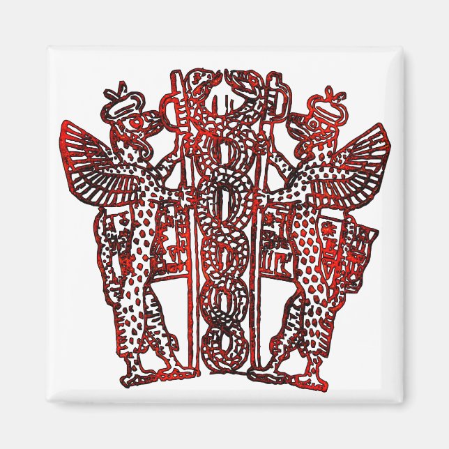 Imã Antigo Caduco Sumeriano (Frente)