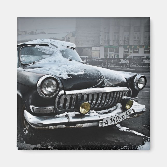 Imã Antigo Carro Russo (Frente)