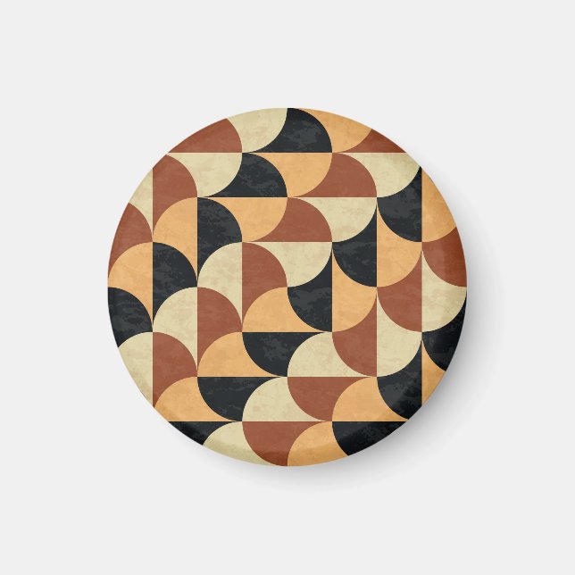 Imã Antigo chão de mármore, textura geométrica perfeit (Frente)