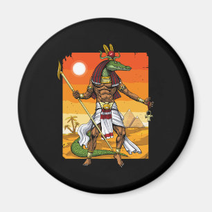 Imã Antigo Deus Egípcio Sobek