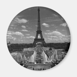 Imã Antigo França Paris Fontes Torre Eiffel