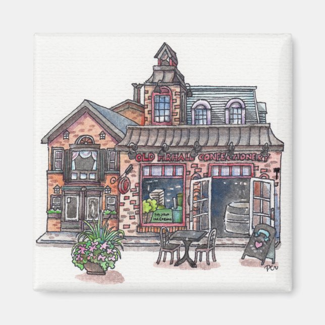 Imã Antigo Hall na Cidade (Frente)