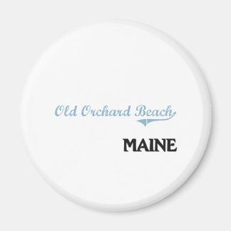Imã Antigo Orchard Beach Maine City Classic