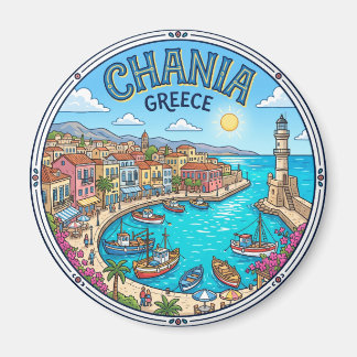 Imã Antigo Porto de Chania Grécia