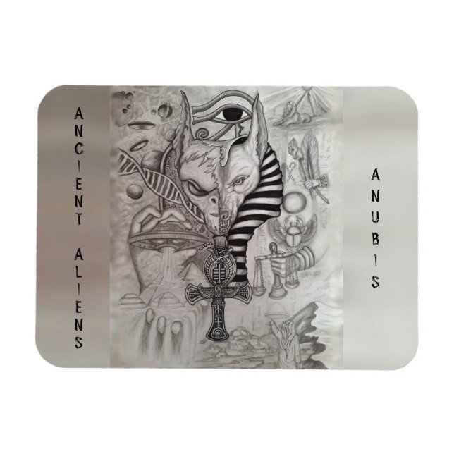 Ímã Antigos Alienígenas, Anúbis (Horizontal)