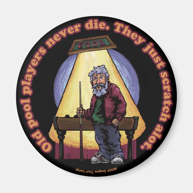 Imã Antigos jogadores da Piscina (Frente)