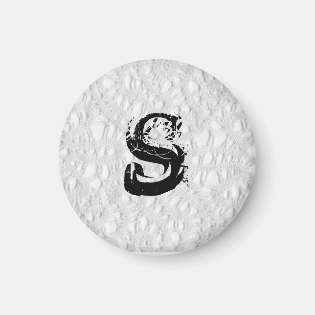 Imã Antiguidade Lacy Doily (Frente)